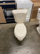 2-piece 1.28 GPF High Efficiency Single Flush Elongated Toilet in Bone