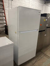 18.1 cu. ft. Top Freezer Refrigerator with Adjustable Glass Shelving in White, Garage Ready