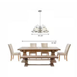 Halophane 5-Light Brushed Nickel Chandelier with Frosted Ribbed Glass Shades