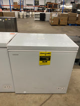 7.0 cu. ft. Manual Defrost Chest Freezer with LED Light in White Garage Ready