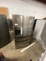 36 in. 26 cu. ft. Standard-Depth 4-Door French Door Refrigerator in Fingerprint-Resistant Stainless Steel Look