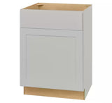 Avondale 24 in. W x 21 in. D x 34.5 in. H Ready to Assemble Plywood Shaker Sink Base Bath Cabinet in Dove Gray