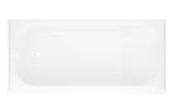 Maui 60 in. x 30 in. Alcove Soaking Bathtub with Left Drain in White