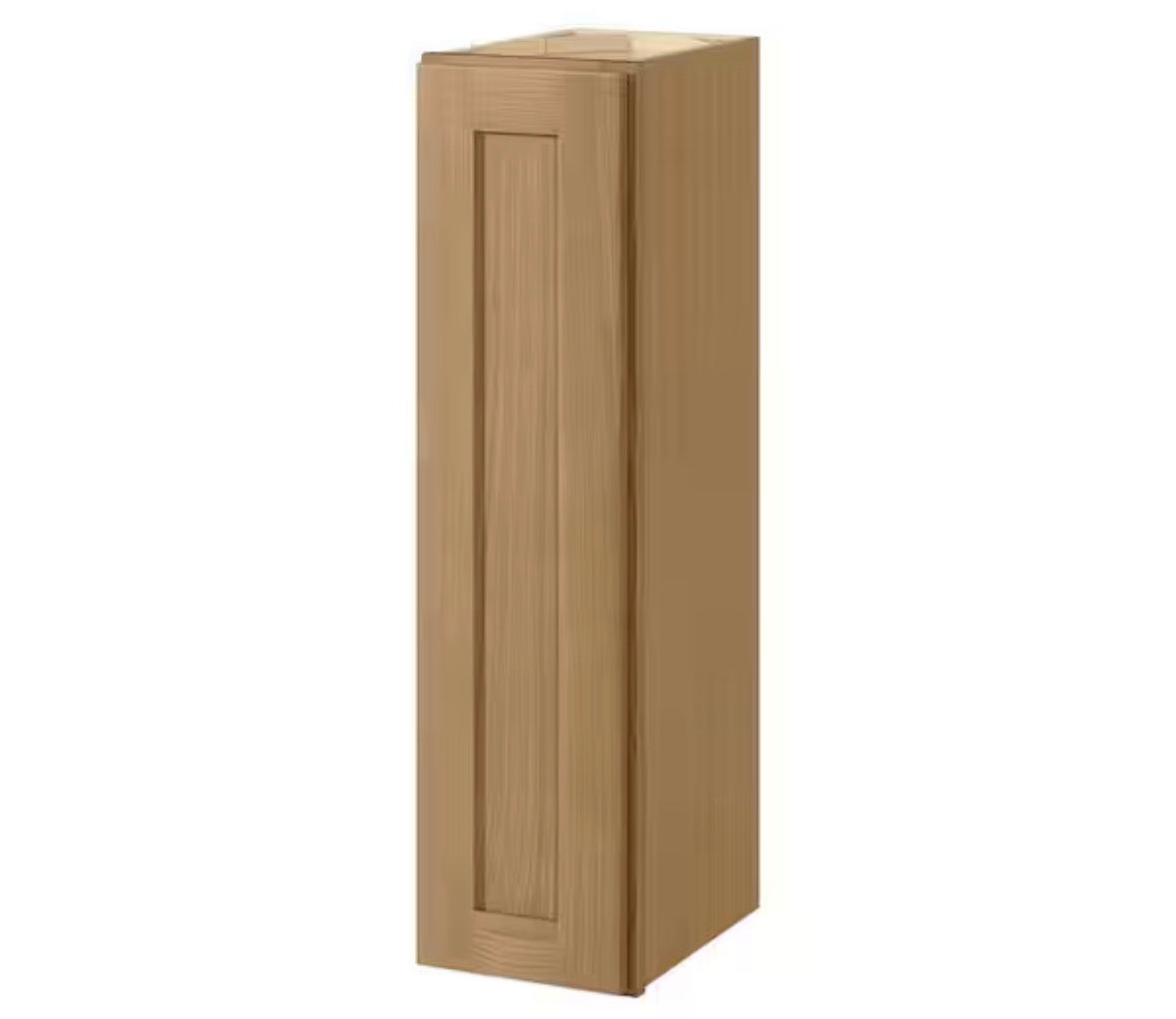 Avondale 9 in. W x 12 in. D x 36 in. H Ready to Assemble Plywood Shaker Wall Kitchen Cabinet in White Oak