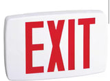 Contractor Select LQM Series 120/277-Volt Integrated LED White and Red Exit Sign