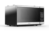 Designer 17.8 in. W 0.7 cu. ft. Auto Cook 700-Watt Countertop Microwave in Stainless Steel
