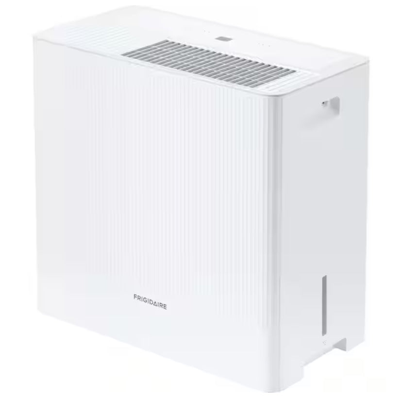 50 pt. 4500 sq. ft. Dehumidifier in. White with Pump and Bucket
