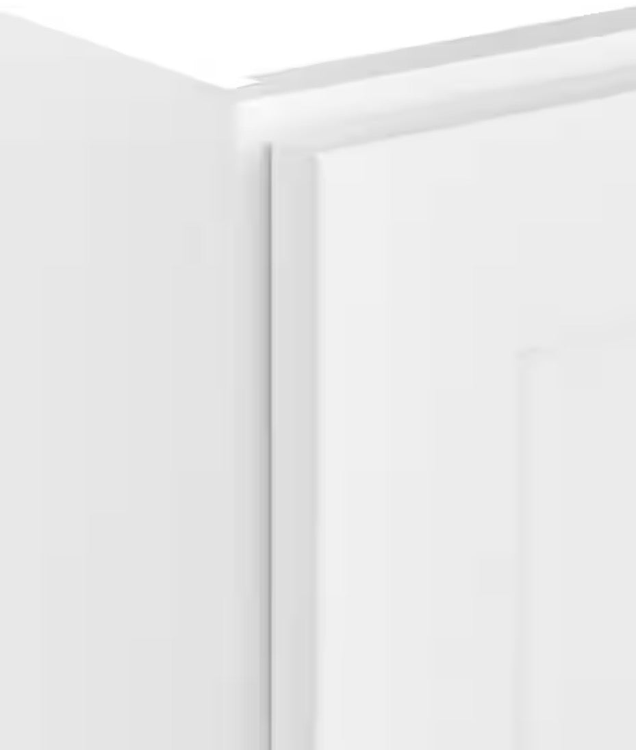 Avondale Shaker Alpine White Quick Assemble Plywood 21 in Wall Kitchen Cabinet (21 in W x 36 in H x 12 in D)