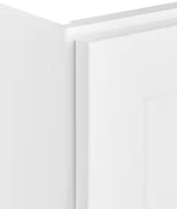 Avondale Shaker Alpine White Quick Assemble Plywood 21 in Wall Kitchen Cabinet (21 in W x 36 in H x 12 in D)