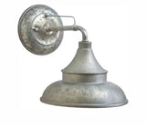 11 in. Galvanized Barn Light Outdoor Wall Mount Sconce