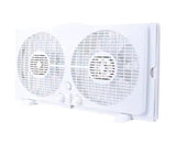 9 in. Twin Window Fan