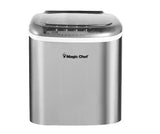 27 lbs. Bullet Ice Countertop Ice Maker in Stainless Steel