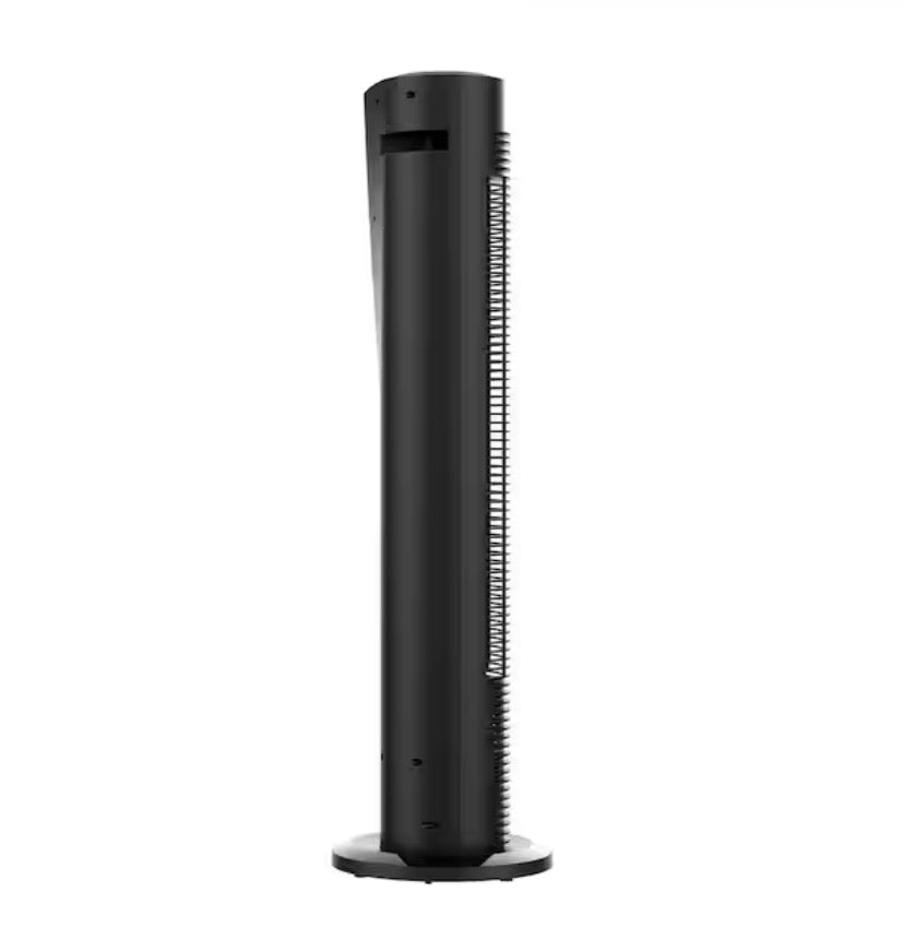 184 41 in. Full-Sized Whole Room V-Flow Tower Circulator with Remote Control and 1-8 hour timer
