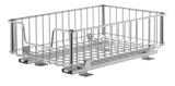 11.5 in. W x 17.75 in. D x 6.25 in. H Chrome Wire in Cabinet Pull-Out Bottom Mount Wire Drawer