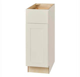 Avondale 12 in. W x 24 in. D x 34.5 in. H Ready to Assemble Plywood Shaker Base Kitchen Cabinet in Antique White
