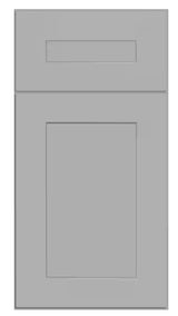 24 in. W x 21 in. D x 34.5 in. H Ready to Assemble Plywood Shaker Sink Base Bath Cabinet in Dove Gray