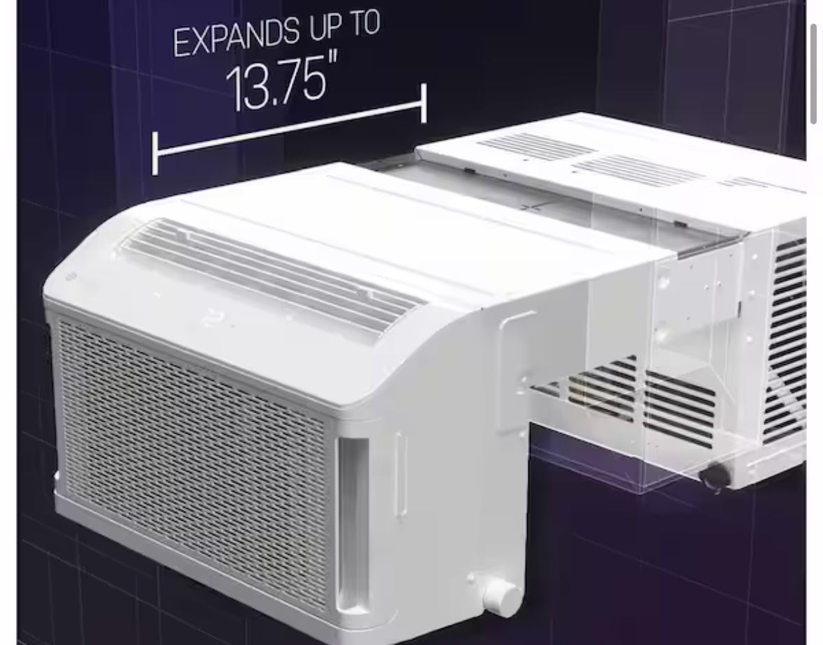 Profile ClearView Ultra Quiet 8,300 BTU 115V Window Air Conditioner Cools 350 Sq. Ft. Quiet in White