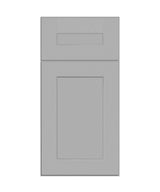 12 in. W x 24 in. D x 34.5 in. H Ready to Assemble Plywood Shaker Base Kitchen Cabinet in Dove Gray