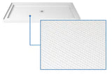 SlimLine 60 in. x 30 in. Single Threshold Alcove Shower Pan Base in White with Center Drain