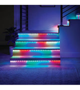 32.8 ft. Smart RGBWIC Dynamic Color Changing Dimmable Plug-In LED Strip Light Powered by Hubspace