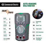 True RMS Auto-Ranging Digital Multi-Meter