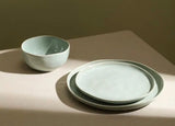 Mirella 12-Piece Light Green Stoneware Dinnerware Set (Service for 4)