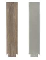 Ashburrow 52 in. Indoor Brushed Nickel Ceiling Fan with Adjustable White LED Down and Upper Accent Light with Remote