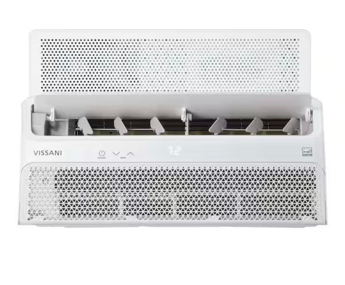 12,000 (DOE) BTU 115-Volt Window Air Conditioner for 550 sq. ft. Rooms with Remote in White