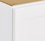 Avondale Shaker Alpine White Ready to Assemble Plywood 21 in Wall Kitchen Cabinet (21 in W x 30 in H x 12 in D)