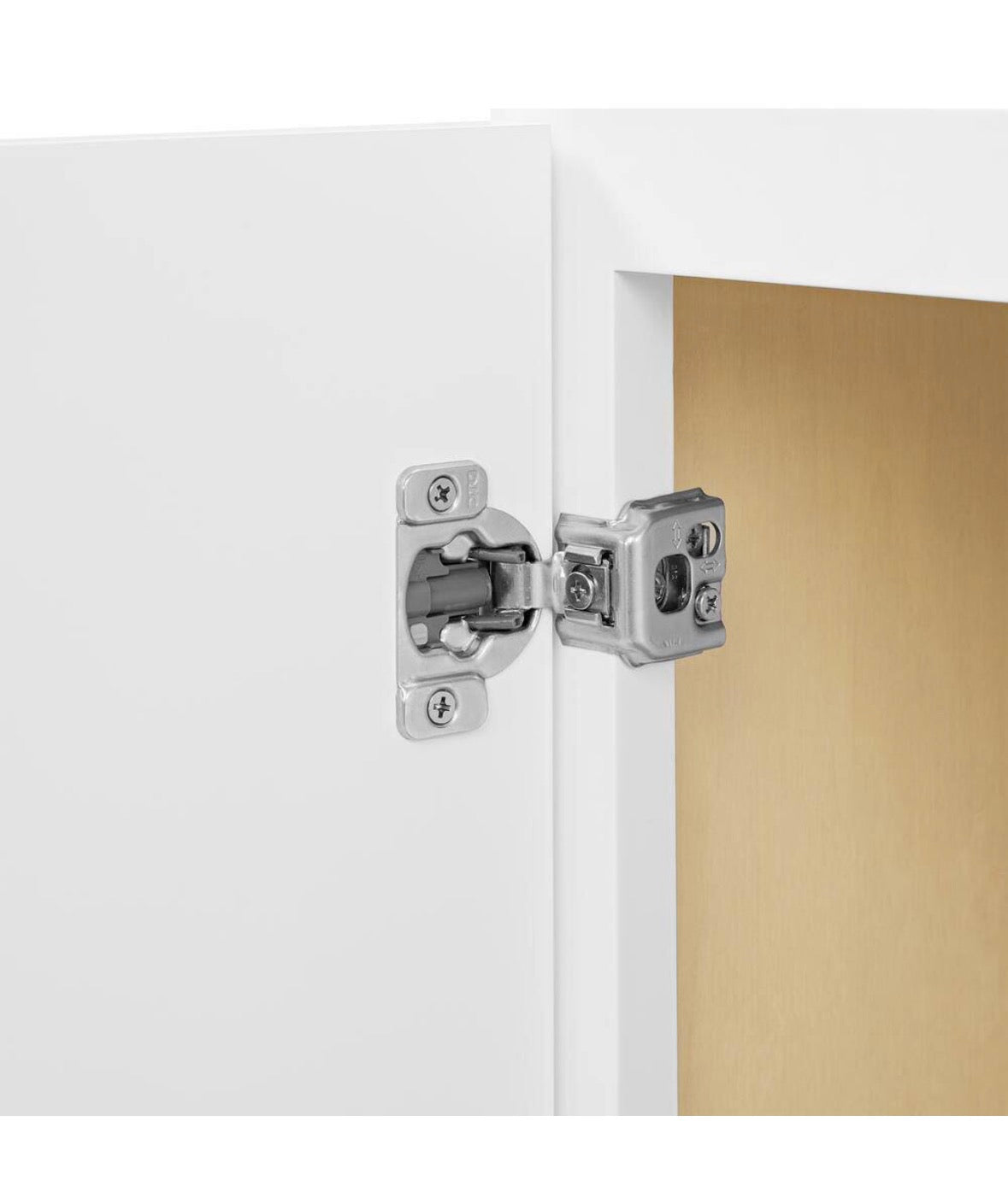 Leyton 33 in. W x 24 in. D x 24 in. H Ready to Assemble Plywood Slim Shaker Wall Bridge Kitchen Cabinet in Alpine White