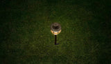150 Lumens Low Voltage Black Integrated LED Round Outdoor InGround Well/Deck Light