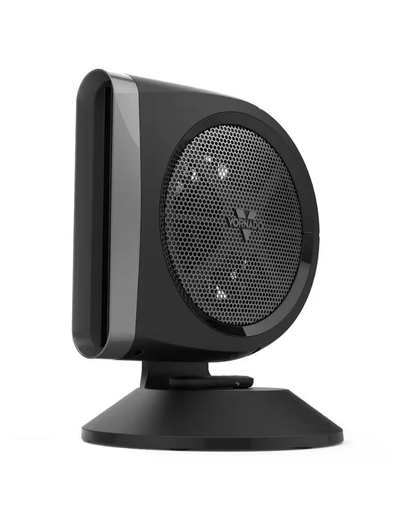 Strata 8 Omni 10 in. 10 fan speeds Table Fan in Black with Multi-Axis Oscillation and Remote