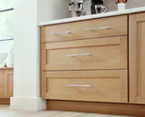 Avondale 36 in. W x 24 in. D x 34.5 in. H Ready to Assemble Plywood Shaker Base Kitchen Cabinet in White Oak