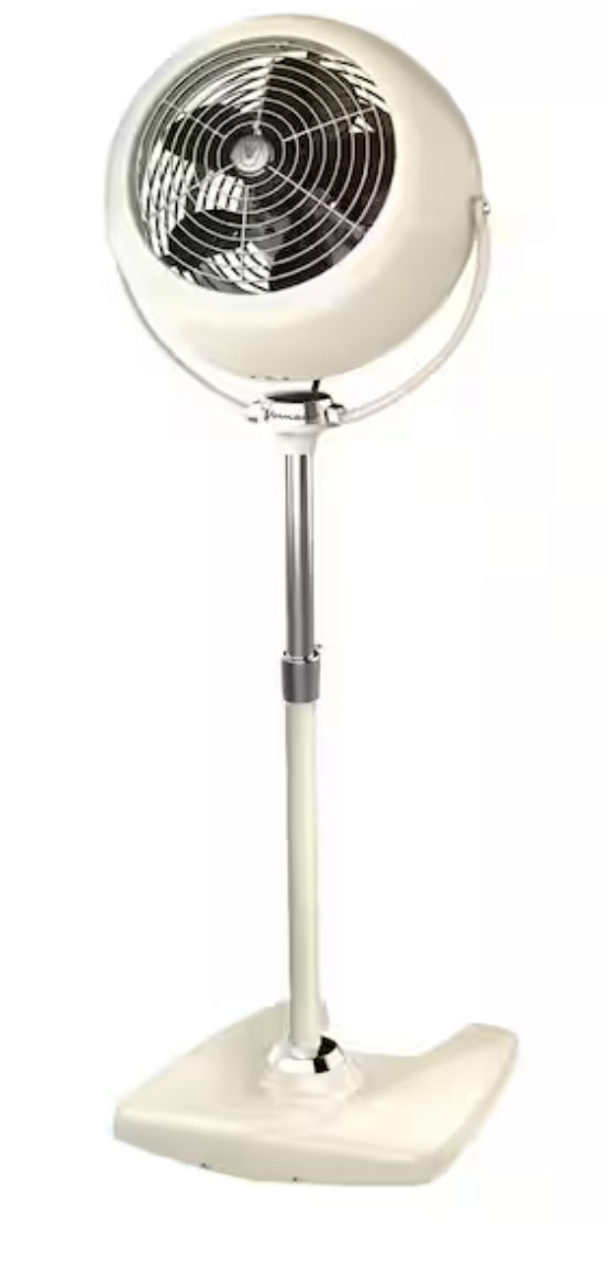 42 in. - 55 in. Adjustable Height Pedestal Fan with 3-Speeds