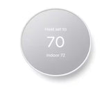 Nest Thermostat - Smart Programmable Wi-Fi Thermostat - Sand