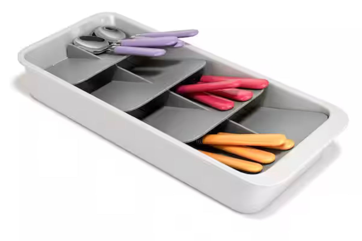Drawer Store Large Tiered Cutlery Organizer