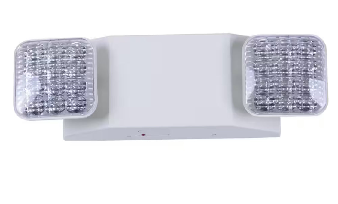 Rectangle 11-Watt Equivalent Integrated LED White Emergency Light with Ni-Cad 6.0-Volt Battery