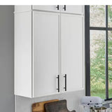 Avondale 27 in. W x 12 in. D x 36 in. H Ready to Assemble Plywood Slim Wall Kitchen Cabinet in Alpine White