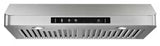 30 in. 900CFM Ducted Under Cabinet Range Hood in Stainless Steel with 3-Way Venting Removable LEDS and Gesture Control
