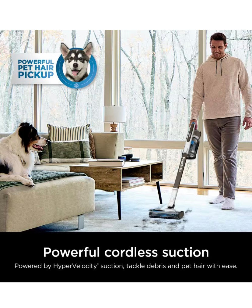 PowerPro Bagless Cordless HEPA Filter Portable Stick Vacuum Cleaner fo ...