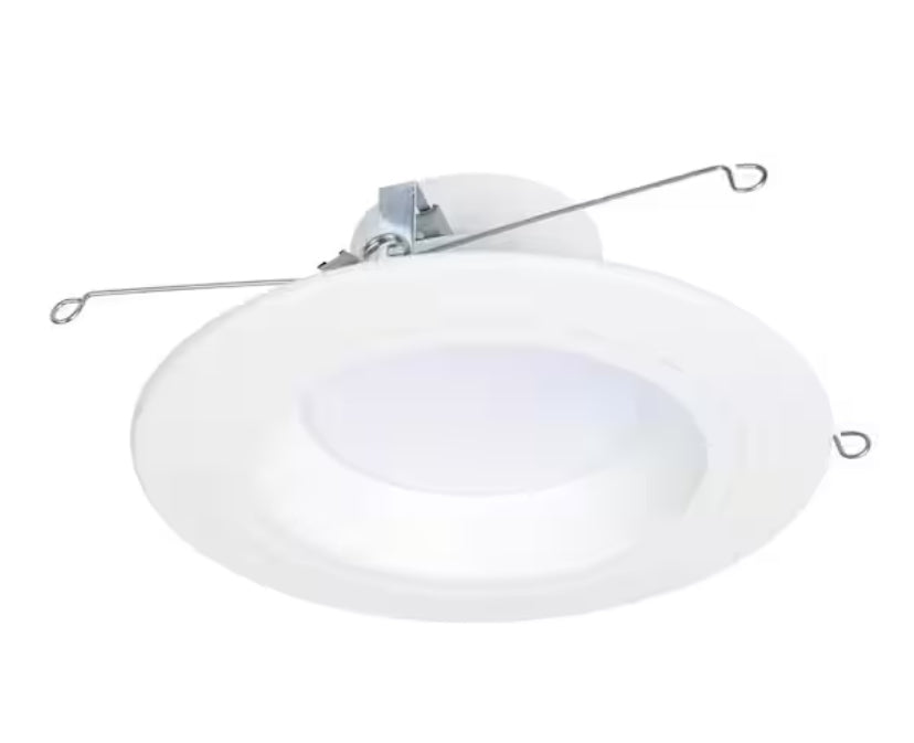 RL56 Series 5/6 in. Recessed LED retrofit module Selectable CCT and Lumens, Integrated LED Matte White