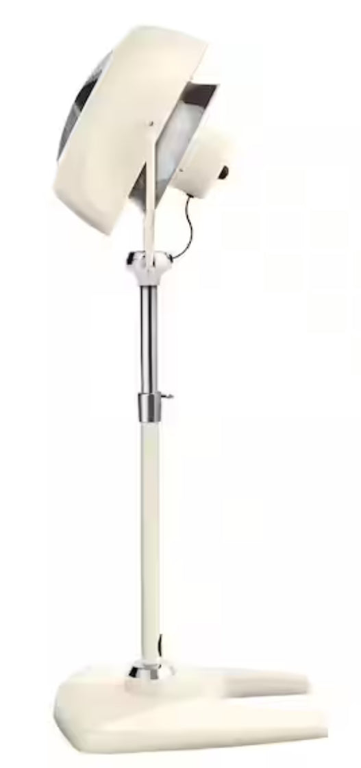 42 in. - 55 in. Adjustable Height Pedestal Fan with 3-Speeds