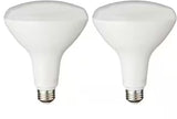 120-Watt Equivalent BR40 Flood Energy Star Dimmable CEC LED Light Bulb Bright White (2-Pack)