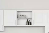 Greenwich Verona White 23 in. H x 60 in. W x 12 in. D Plywood Laundry Room Wall Cabinet with 3 Shelves