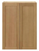 Avondale 30 in. W x 12 in. D x 42 in. H Ready to Assemble Plywood Shaker Wall Kitchen Cabinet in White Oak