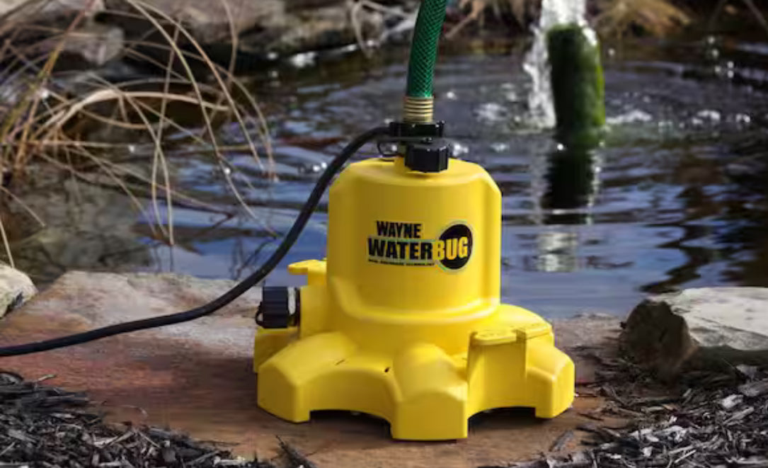 1/6 HP WaterBUG Submersible Utility Pump with Multi-Flo Technology