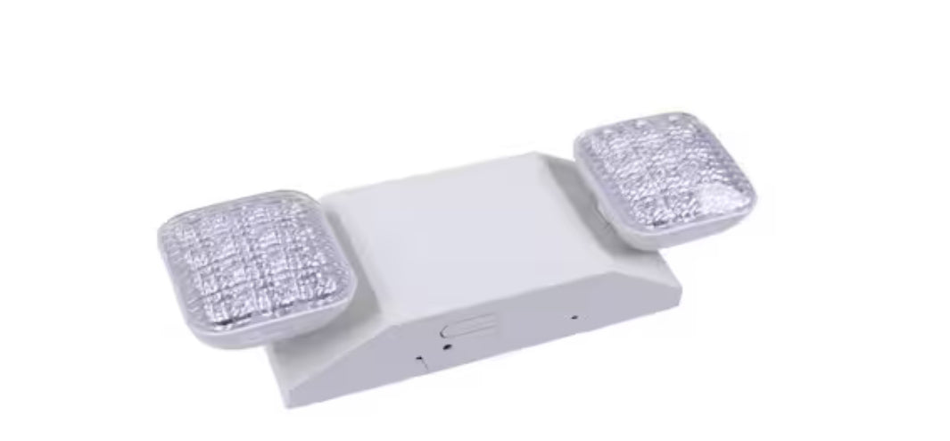 Rectangle 11-Watt Equivalent Integrated LED White Emergency Light with Ni-Cad 6.0-Volt Battery