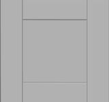 Richmond Vesuvius Gray Plywood Shaker Stock Ready to Assemble Wall Kitchen Cabinet with 2 doors (30 in.x18 in. x12 in.)