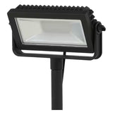 150-Watt Equivalent Low Voltage Black Integrated LED Outdoor Landscape Flood Light with 3 Levels of Intensity