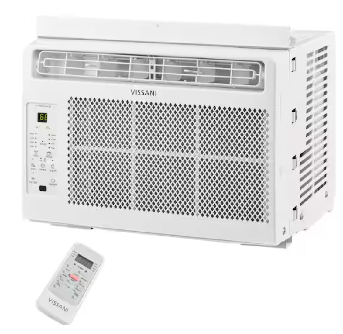 6,000 BTU 115-Volt Window Air Conditioner for 250 sq. ft. Rooms with Remote in White